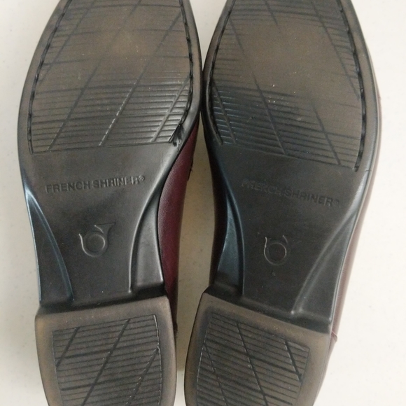 French Shriner Men's Size 9M Tassel Loafers Brown Leather - Picture 5 of 15